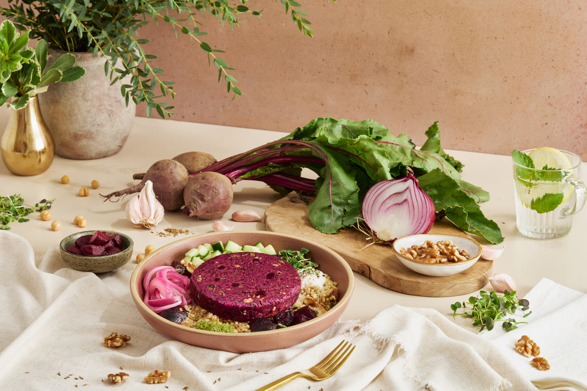 BEET + WALNUT