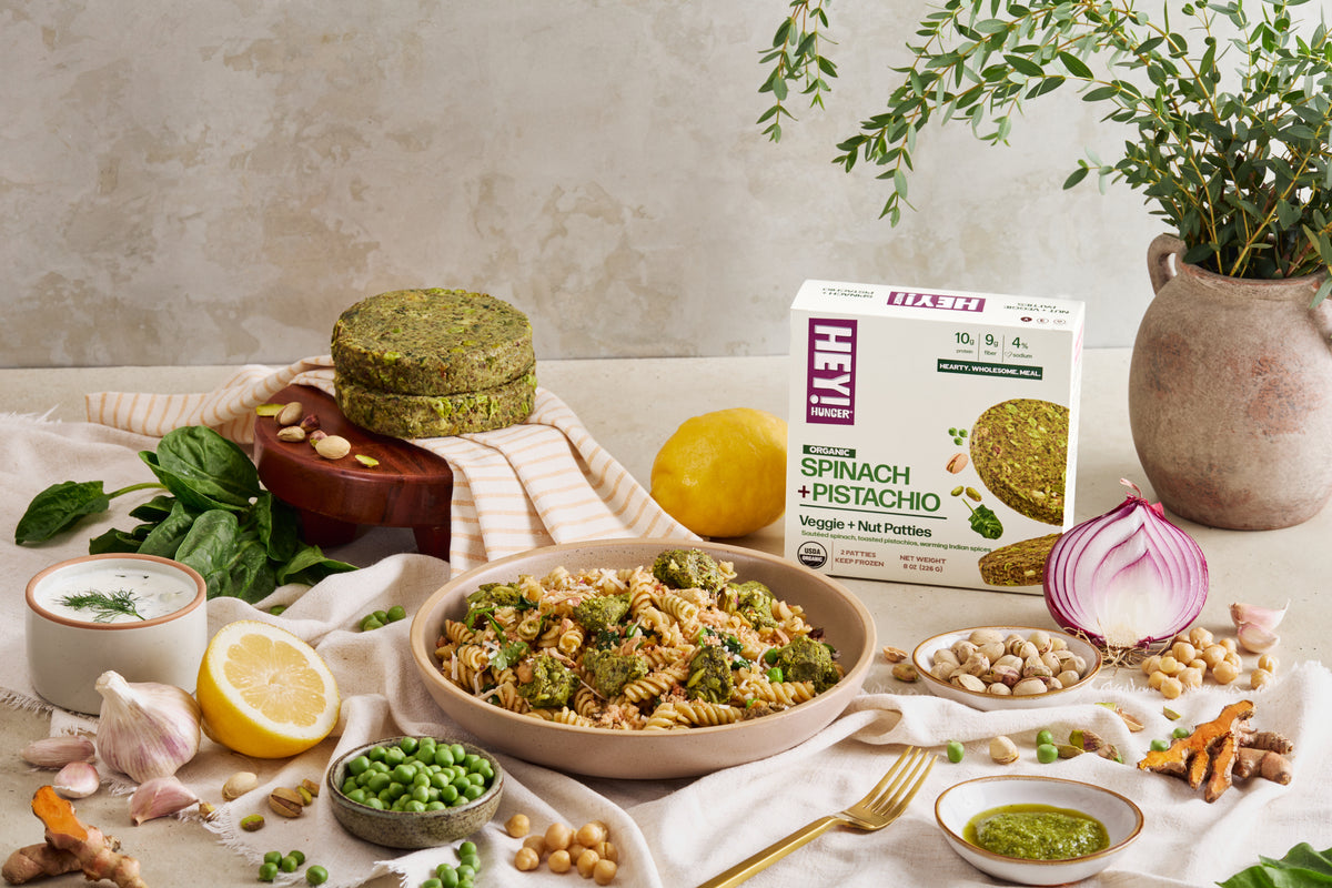 SPINACH + PISTACHIO