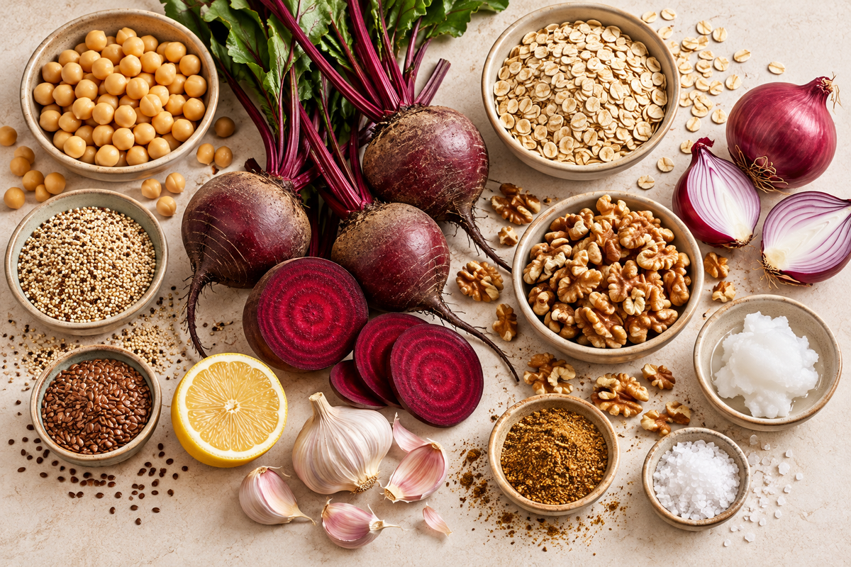 BEET + WALNUT