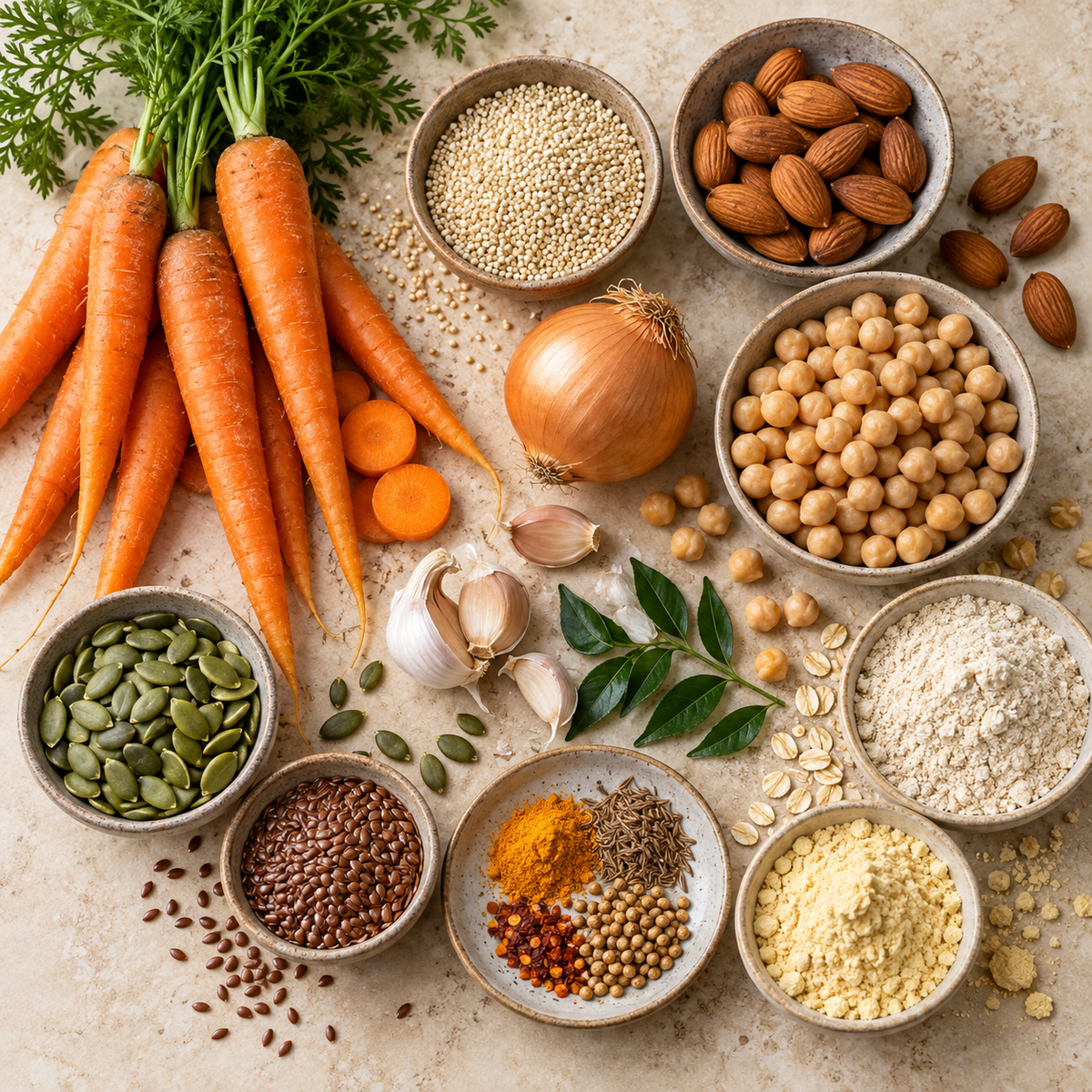 CARROT + ALMOND