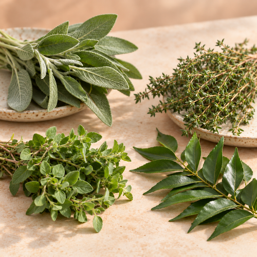 Hey!Hunger whole-food ingredients: herbs