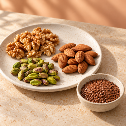 Hey!Hunger whole-food ingredients: nuts seeds