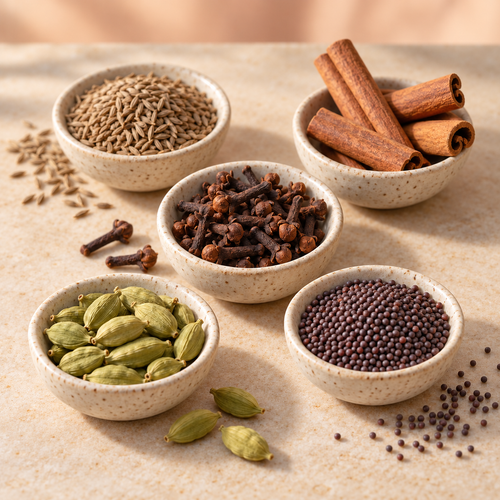 Hey!Hunger whole-food ingredients: spices